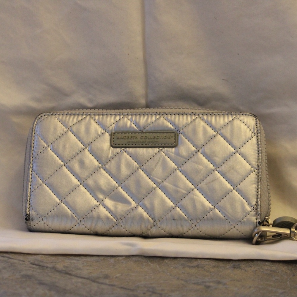 Macbeth collection silver wallet